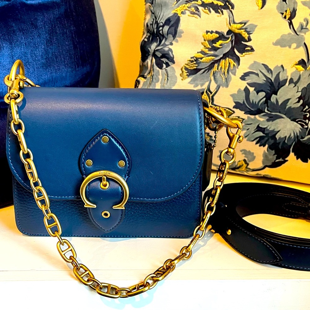 Coach Blue Tabby Bag